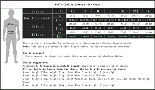 Men's USA Cycling Jersey Short Sleeve Biking Shirts Breathable with Pockets - color: Cycling, size: X-Large