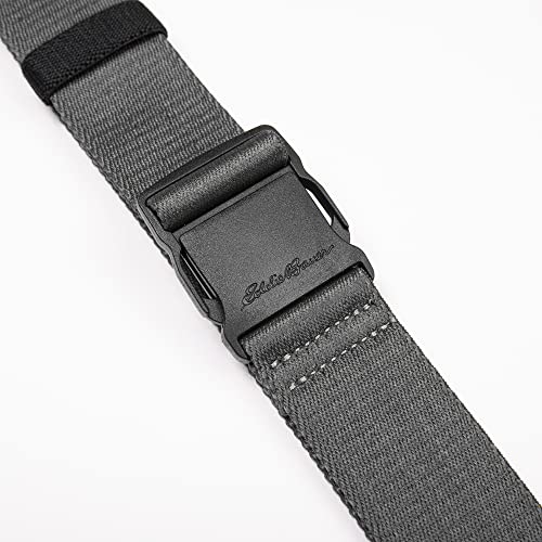 Eddie Bauer Trail Belt Active Stretch Webbing with Quick Release Buckle - color: Grey