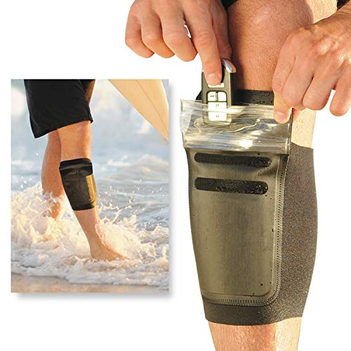 DRFT Waterproof Leg Ankle Pouch Dry Bag for Swimming, Surfing, Kayaking, Fishing, Boating, Running, Biking