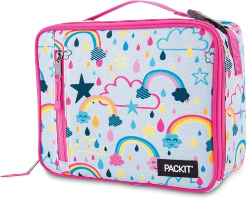 PackIt Freezable Classic Lunch Box, Rainbow Sky - color: Rainbow Sky