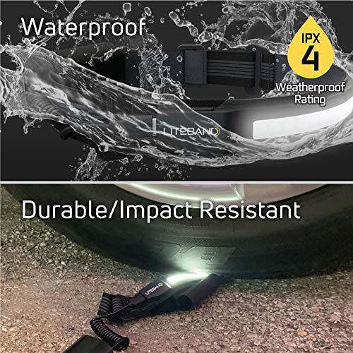 LITEBAND ACTIV Rechargeable LED Headlamp, 520 Lumens, 210° Wide Beam, Black - color: Night, size: 520 Lumen