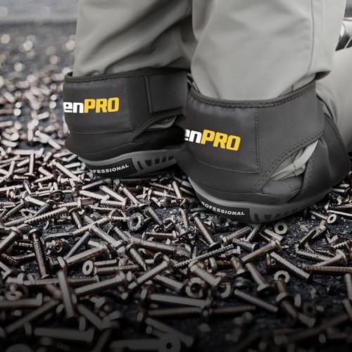 GRENPRO Heavy Duty Knee Pads, Gel Foam, Construction Work Gardening Gray - color: Gray