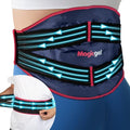 Magic Gel Back Ice Pack - Maximum Compression Sports Cold Compress Wrap for Back & Lower Body - Reusable Hot & Cold Packs - style: Back Compression Ice Pack