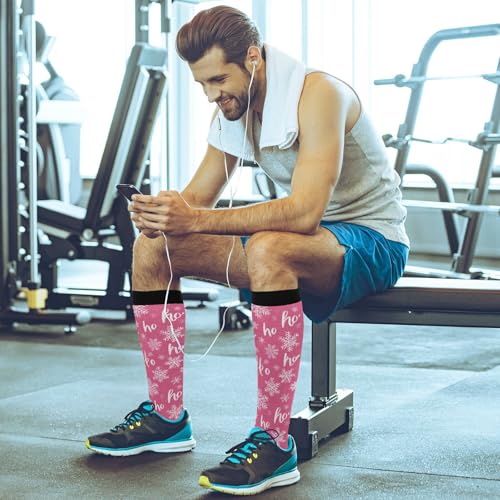 Wusikd Cats Compression Socks for Women and Men Circulation Cute Long Socks for Athletic Running 1 - color: Multi 4