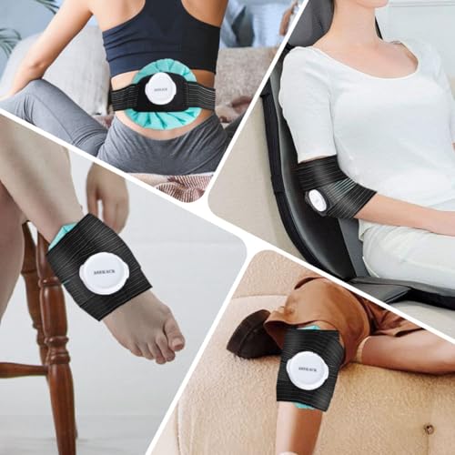 Ice Bags for Injuries, Thickened Ice Packs for Injuries Reusable, Hot & Cold Therapy for Pain Relief, Sports Injuries, No-Leak Cold Packs, 3 Size (6" 9" 11") (Set with Wrap) - size: Set with Wrap (6", 9", 11")