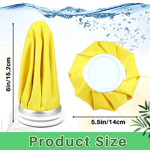 Honoson 4 Pack Reusable Ice Bag Hot Cold Bag Leakproof, Vivid Pure Style - style: Vivid Pure Style