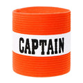 ONLYKXY Captain Armbands 9x30CM/3.54x11.81inch Adjustable Leader Armband for Soccer Basketball Volleyball School Team Competition Coach Players Wrist Arm Bands - color: Orange+White