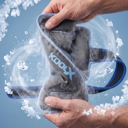 Premium Gel Ice Packs for Injuries Reusable, Flexible Cold Wraps with Straps, Soft Plush & Nylon Sides, Extension Strap, Ice Pack for Knee, Back, Shoulder, Elbow & Calf - Medium - size: Medium - Single Pack
