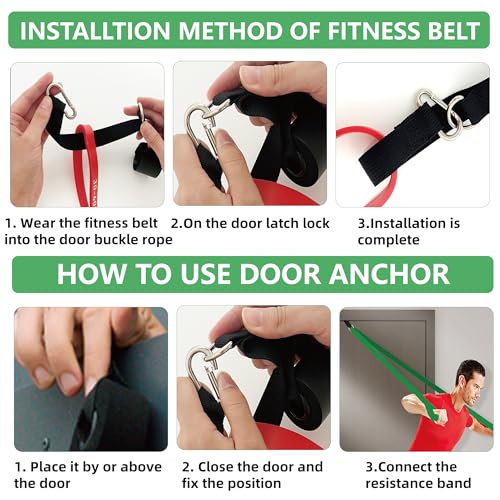 Resistance Bands,Exercise Bands,Workout Bands,Resistance Bands Set for Legs,Pull Up Bands,Stretch Bands for Exercise,Muscle Training, Physical Therapy, Shape Body, Men Women