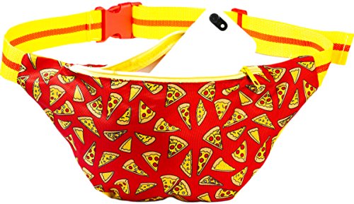 Funny Guy Mugs Pizza Fanny Pack - color: Pizza