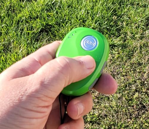 No Monthly Fees, Mobile Cellular Alert, Life Guardian Alert Two-Way Voice - color: Green
