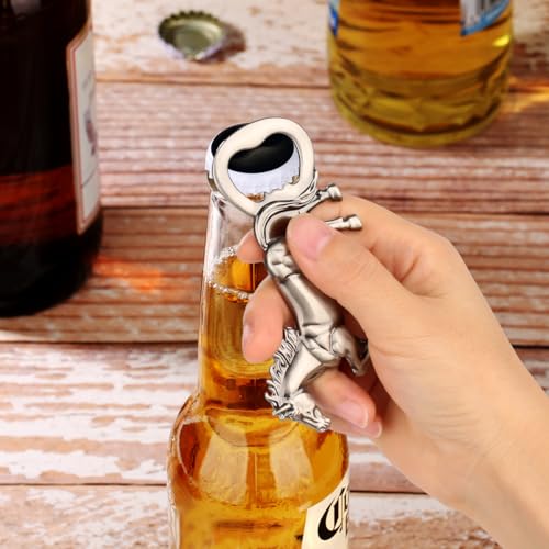 Horse Bottle Opener, Equestrian Gifts Horse Gifts for Women Men - color: Silver with Gift Box