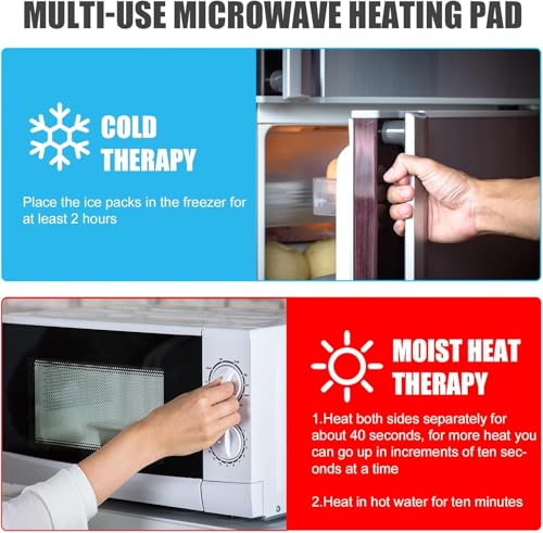 Large Reusable Gel Ice Pack for Injuries for Shoulder, Back(2 Packs) - style: LARGE 2 PACKS