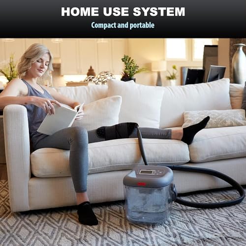 Cold Therapy Machine - Ice Circulation System with Large Adjustable Universal Pad for Knee, Shoulder, Ankle, Neck Pain and Recovery After Surgery - OEM Refurbished