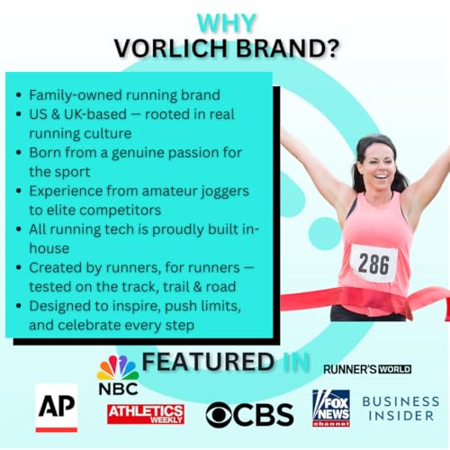 Vorlich Running Gift Box – 13 Essential Items for Runners Female & Men – Includes Run APP. Training Plan, Running Belt, Anti-Chafing Balm, LED Headtorch, Folding Water Bottle & More Female & Men – Includes Running Belt, Anti-Chafing Balm, LED Headtorch, F