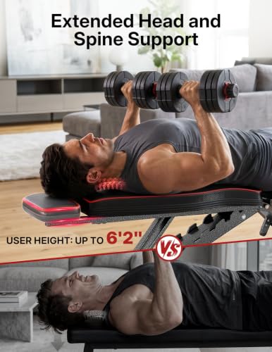Multi-Function Compact Weight Bench Set Home Gym - color: Grey