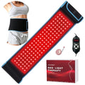Red Light Therapy Belt with 132 LEDs 3-in-1 Chips 940nm 850nm 660nm(Corded) - size: XL
