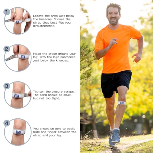 Patellar Band Tendon Support Strap - 2 Pack