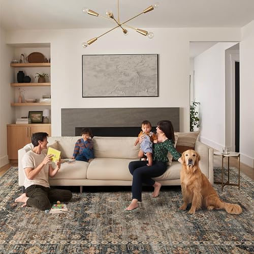 Ruaruarug Washable Area Rug 9×12 for Living Room, Ultra Soft, Camel - color: Camel, size: 9' x 12' (Rectangular)