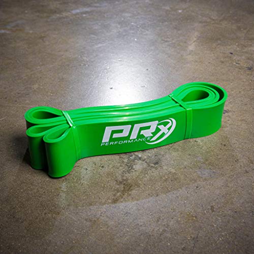 PRx Performance - Resistance & Stretch Band - Perfect for Pull-ups, Chin Ups, Muscle Ups, Power Lifting, Physical Therapy, Mobility Bands, Exercise Bands - color: Green