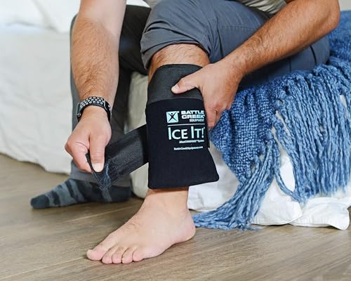 Cold & Hot Therapy System Ice Pack - Ice It! ® MaxCOMFORT™ (Medium Wrap (530)) – from Battle Creek Equipment. Ideal for Pain Relief, Recovery from Physical Activity, and Every Day use. - size: Medium 6x9
