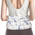 Microwave Heating Pad for Back with Moist Heat, Extra Large Microwavable Heating Wrap for Lumbar, Waist, Stomach, Shoulder, Neck Hot or Cold Pack, Reusable, Portable - style: Back Pad