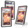 For PSA Graded Card Slab Protector Case Black - color: Black