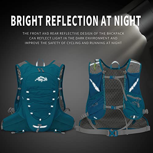 IX INOXTO Running Hydration Vest for Men Women Water Backpack for Running 3L Running Hydration Pack for Trail Running Marathon Race Hiking