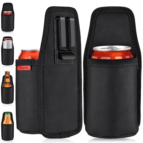 Beer Holster, Water Bottles Drink Belt Holder for Outdoor