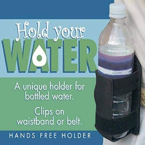 Water Bottle Belt Clip Holder for Walking, Hiking, Travel