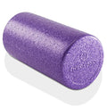 Philosophy Gym 12" High-Density Foam Roller for Exercise, Massage, Muscle Recovery - Round, Purple - color: Purple