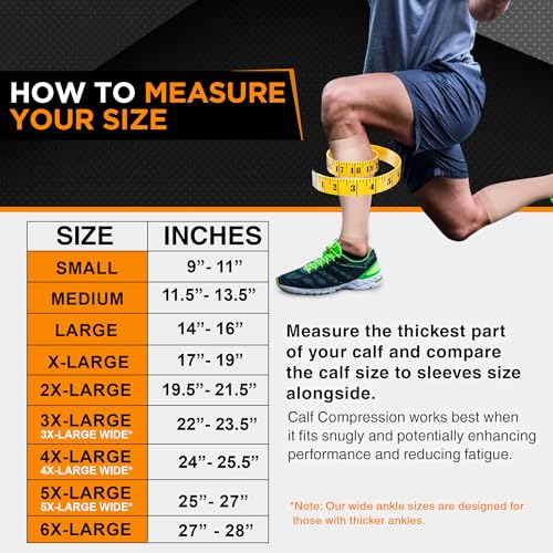 Doc Miller Compression Calf Sleeve for Men & Women, 20-30mmHg - color: Tan Skin, size: Small REGULAR
