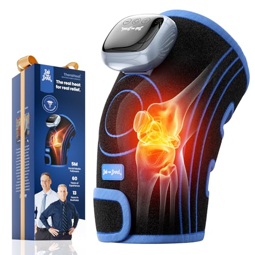 BOB AND BRAD Cordless Far Infrared Knee Heating Pad, FSA-HSA Eligible