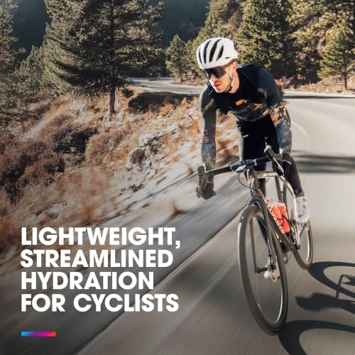 HydraPak Breakaway Surge Lightweight Bike Water Bottle (25oz, Clear) - color: Clear, size: 740 ml (Pack of 2)