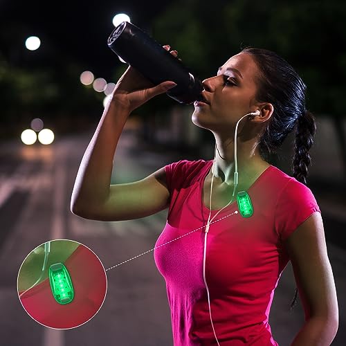 Copkim 30/60/100 Pcs LED Running Light Bulk - color: Red, Blue, Green