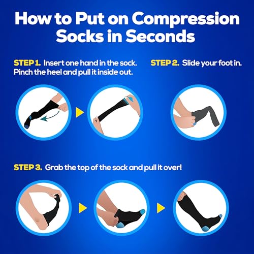 SB SOX Compression Socks for Men & Women (20-30mmHg) - color: Dress-Blue Argyle, size: Small
