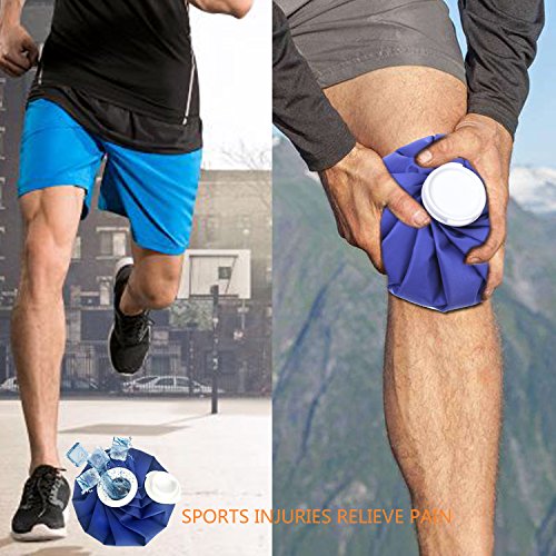 Ice Bag Packs - Reusable Hot & Cold Pack (2 Packs(9/11 Inch)) - size: 2 Count (Pack of 1)