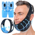 REVIX Wisdom Teeth Ice Pack Head Wrap for Face, Jaw & Chin Relief, Black