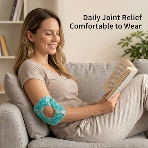 Coldcool Knee Ice Pack Reusable Gel Wrap for Pain Relief & Post-Surgery Recovery - Hot & Cold Therapy for Arthritis, Sports Injuries (2 Pack) - size: knee-sized