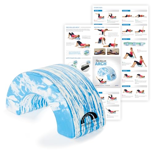 OPTP PRO-Roller Arch – Foam Roller Support, For Half-Round & Round Rollers