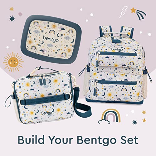 Bentgo Kids Print Durable & Water-Resistant Backpack - color: Friendly Skies, size: Kids Medium