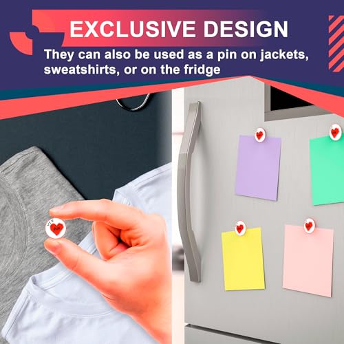 4 Race Bib Magnets for Runners, Race Bib Clips, No Pins, I Love Run - color: I Love Run