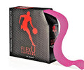 FlexU Kinesiology Tape - Pink, Bulk Pack (140 Pre-Cut Strips, 35m) - Athletic Support Tape for Knee, Shoulder & Wrist - Waterproof, Latex-Free, Hypoallergenic - color: Pink Pre-cut