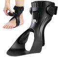 AFO Drop Foot Brace, Upgraded Medical Foot Up Ankle Foot Orthosis Support with Inflatable Airbag for Hemiplegia Stroke Shoes Walking Foot Stabilizer (Left, Small)