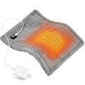 USB Heating Pad for Travel with 3 Heat Settings & Auto-Off, 12x16in - color: Grey