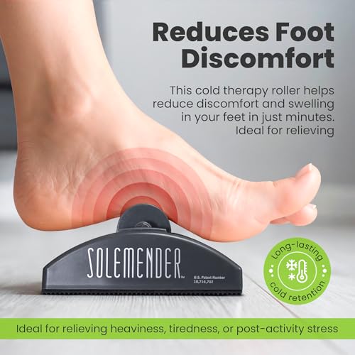 Cold Foot Massage Roller for Neuropathy & Plantar Fasciitis - color: Cooling