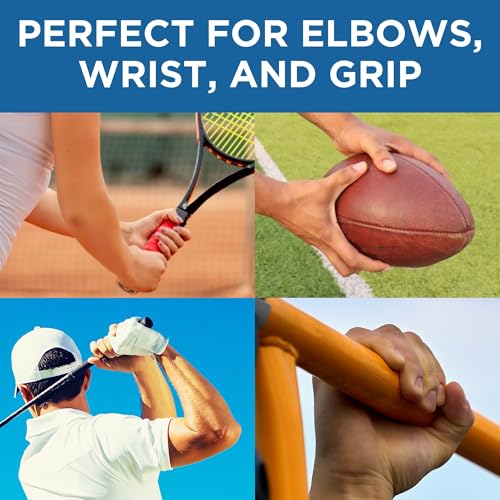 THERABAND FlexBar Resistance Bar, Physical Therapy, Flex, Elbow, Wrist, Red - color: Red