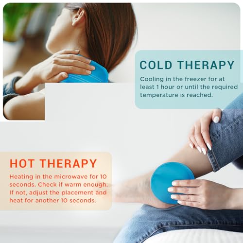 Gel Ice Packs for Injuries Reusable, Pain Relief, 8 Pack, Hot Cold Compress - style: Variety Gel Ice Pack Set - 8 Pack