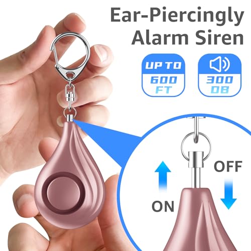 Personal Alarm - Safety Alarm for Women, 4 Pop Color, No.5 - style: No.5
