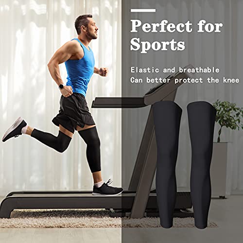 Skylety Compression Leg Sleeves Men Women - color: Black, Grey, size: XX-Large